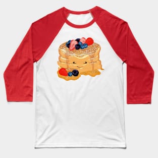 Blissful Pancake Stack Baseball T-Shirt